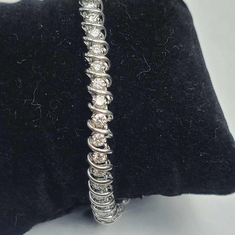 4.1 CTW VS1-VS2 Platinum Tennis Bracelet!!